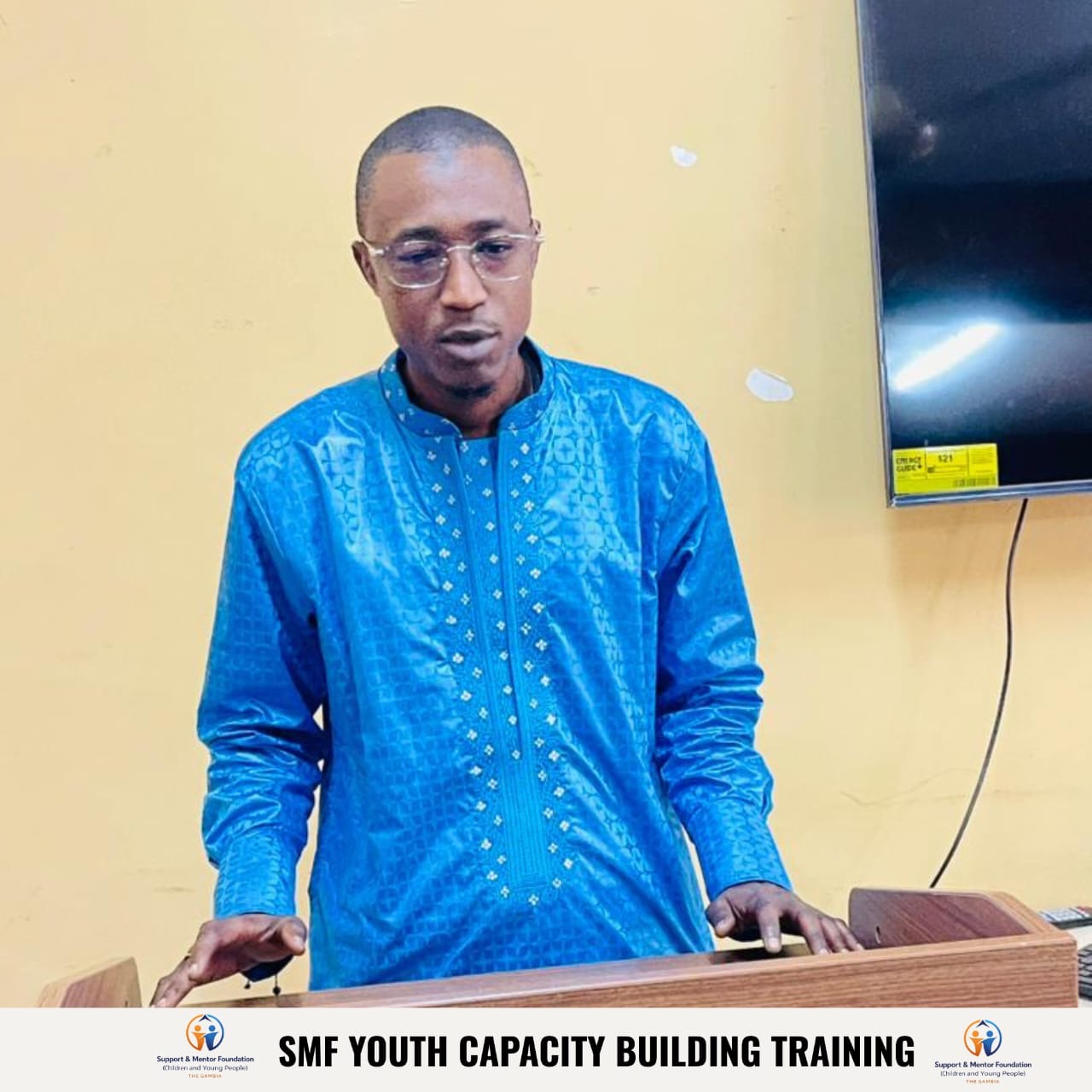 Speaker presenting